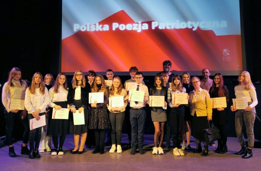 Wyniki Konkursu Recytatorskiego "Polska Poezja Patriotyczna" Kliknięcie w obrazek spowoduje wyświetlenie jego powiększenia