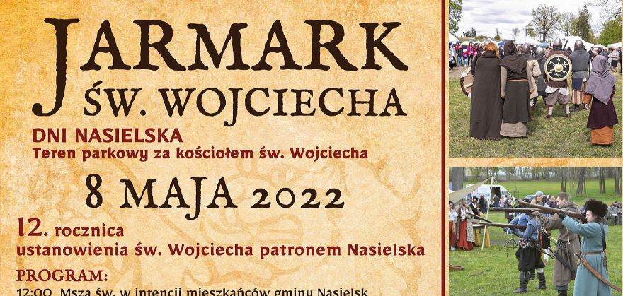 Jarmark św. Wojciecha Kliknięcie w obrazek spowoduje wyświetlenie jego powiększenia