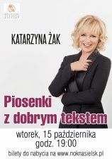 Katarzyna Żak "Piosenki z dobrym tekstem"